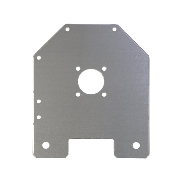 Aluminum Wind Deflector End Plate - Passenger Side